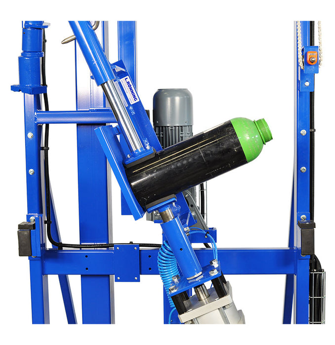 Valving machine with inverter