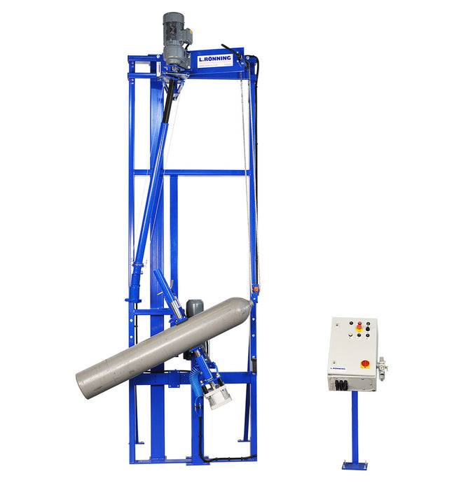 Valving machine with inverter