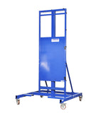 Portable support for valving machine
