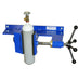 Wall mounted manual clamping device for gas cylinders
