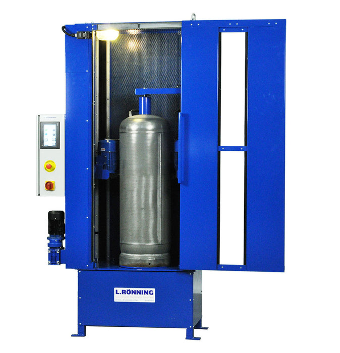 External cleaning & painting machine for gas cylinders – M148-152-001