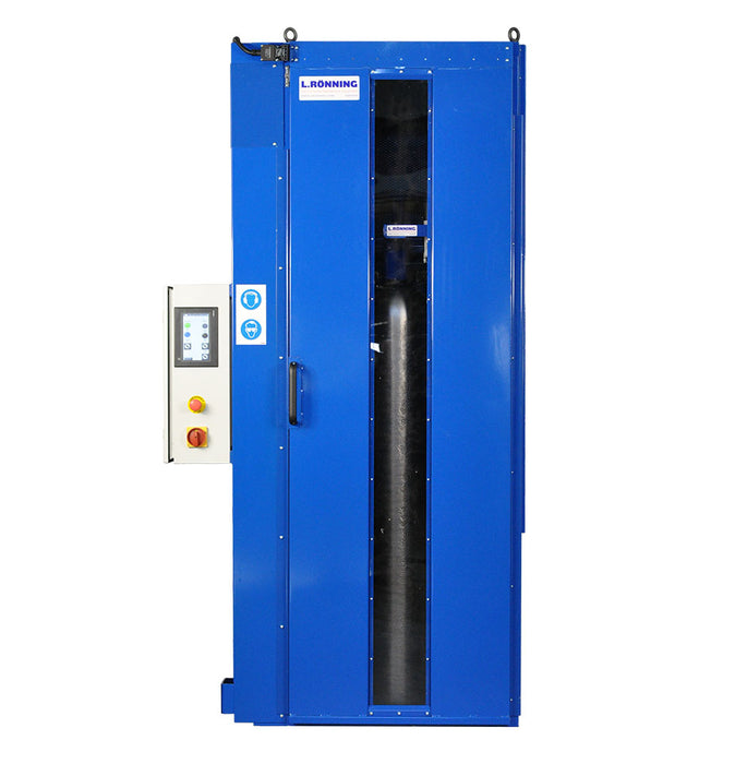 External cleaning & painting machine for gas cylinders – M148-152-005