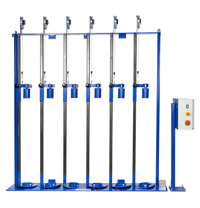 Spray painting machine for for gas cylinders - M169-410-XXX