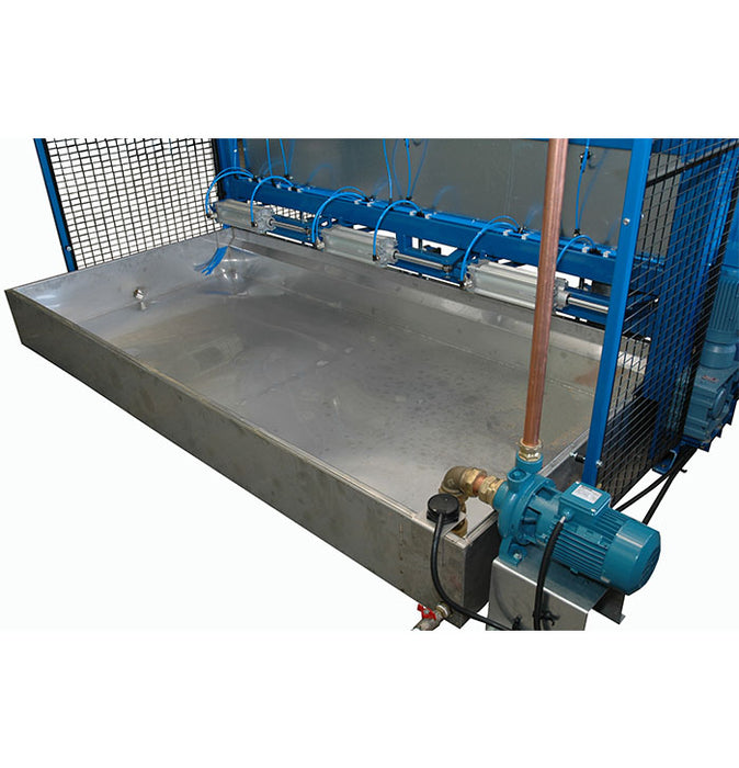 Water catch tray heater