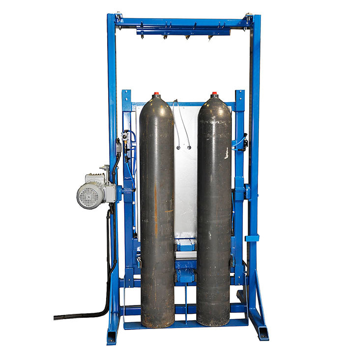 Pressure Testing Unit for Gas Cylinders – Ø235mm/H1700mm