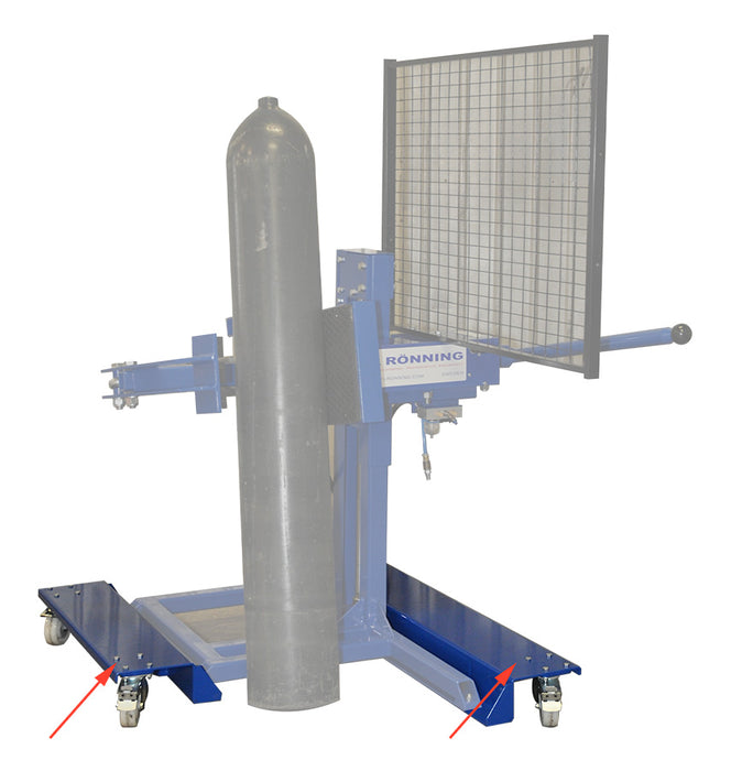 Wheel kit for manual inverter - M239-595-124