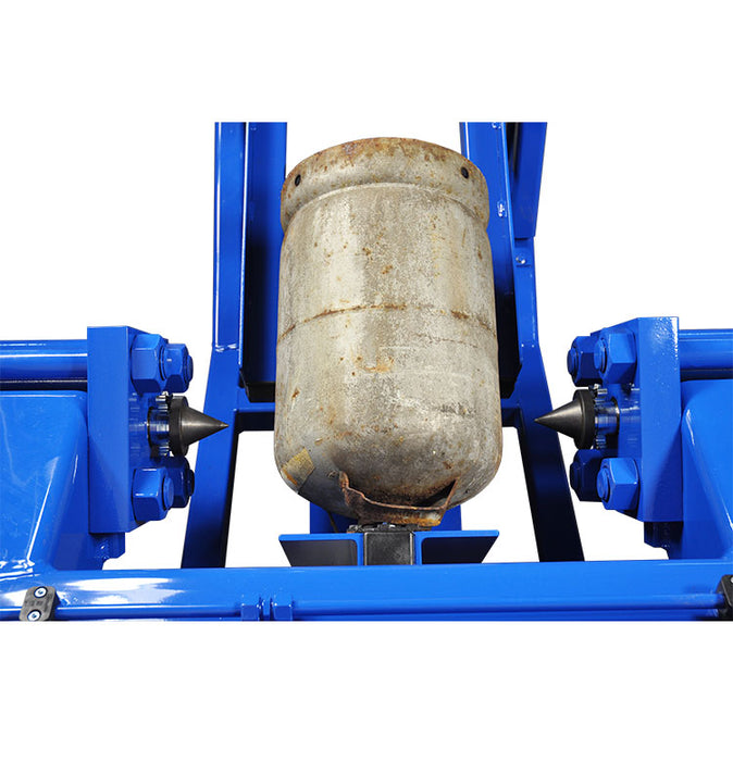 Scrapping machine for seamless gas cylinders - M267-872-001