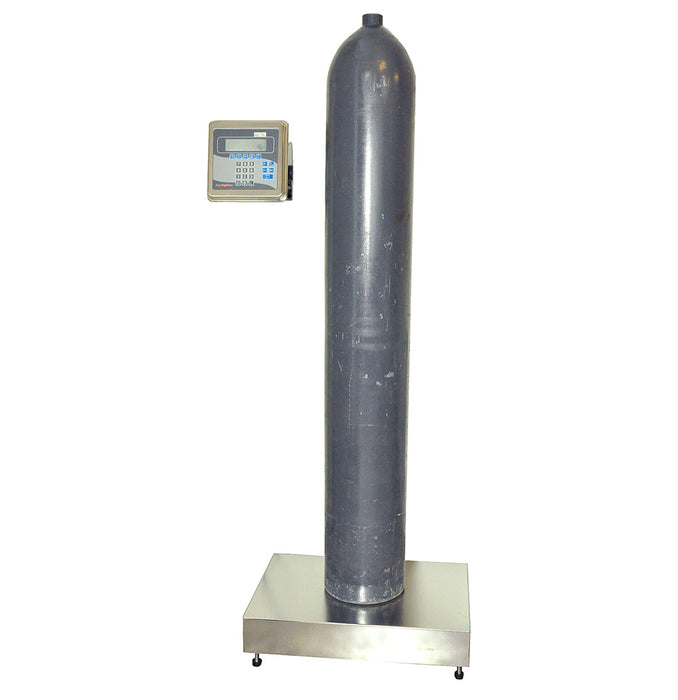 digital weighing indicator for cylinders
