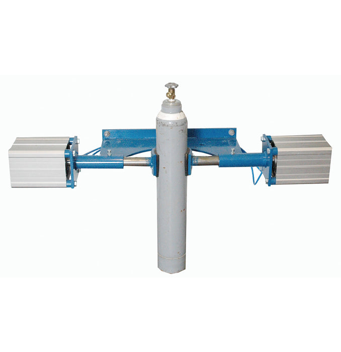 Clamping device self-centering