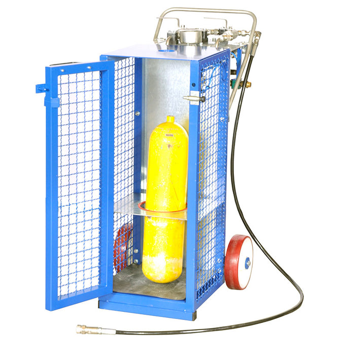 Portable cabinet for cylinder test - M647-584-001