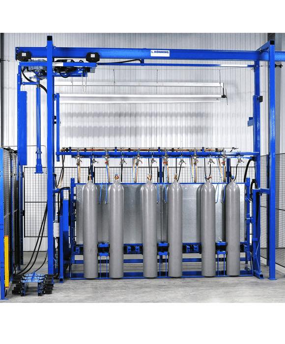 Pressure Testing & Valving Machine - 4 to 6 Cylinders — L. Ronning
