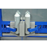 Removable insert for clamping of gas cylinders